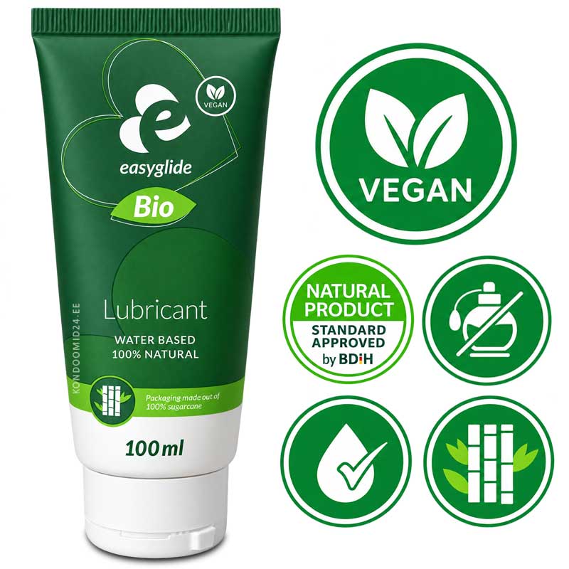 EasyGlide Bio & Natural Water-Based Lubricant 100&nbsp;ml