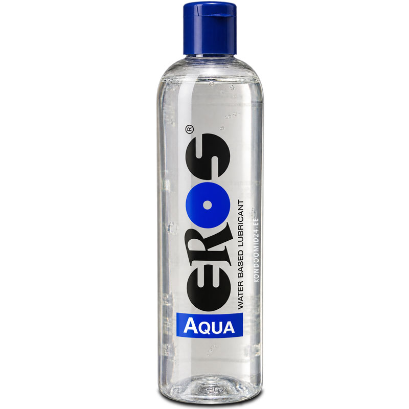 EROS Aqua water-based lubricant for sensitive skin in a large value-size package 500 ml