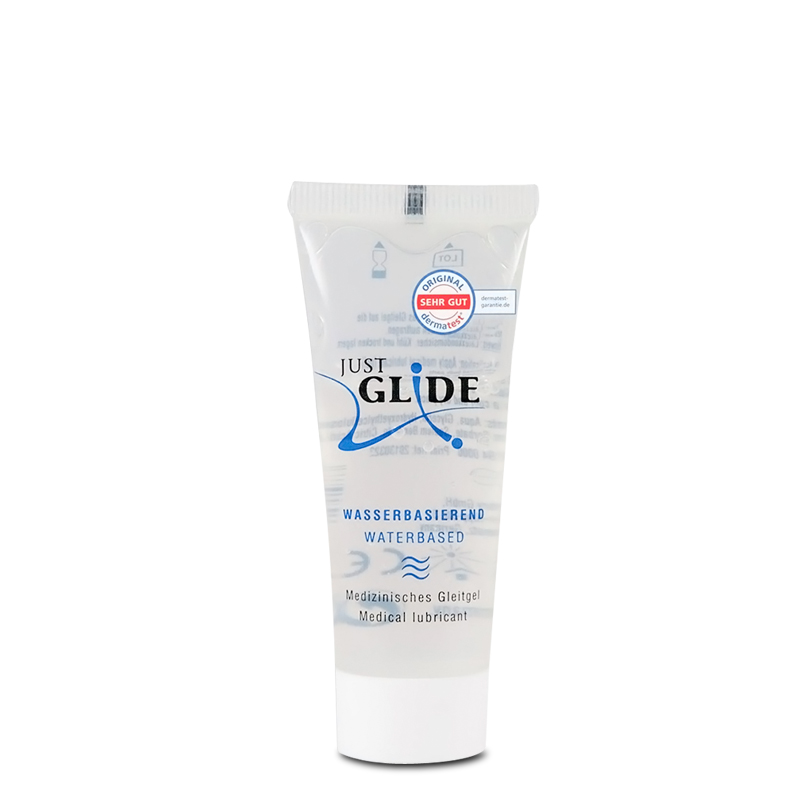 JUST GLIDE hypoallergenic water-based lubricant 20&nbsp;ml