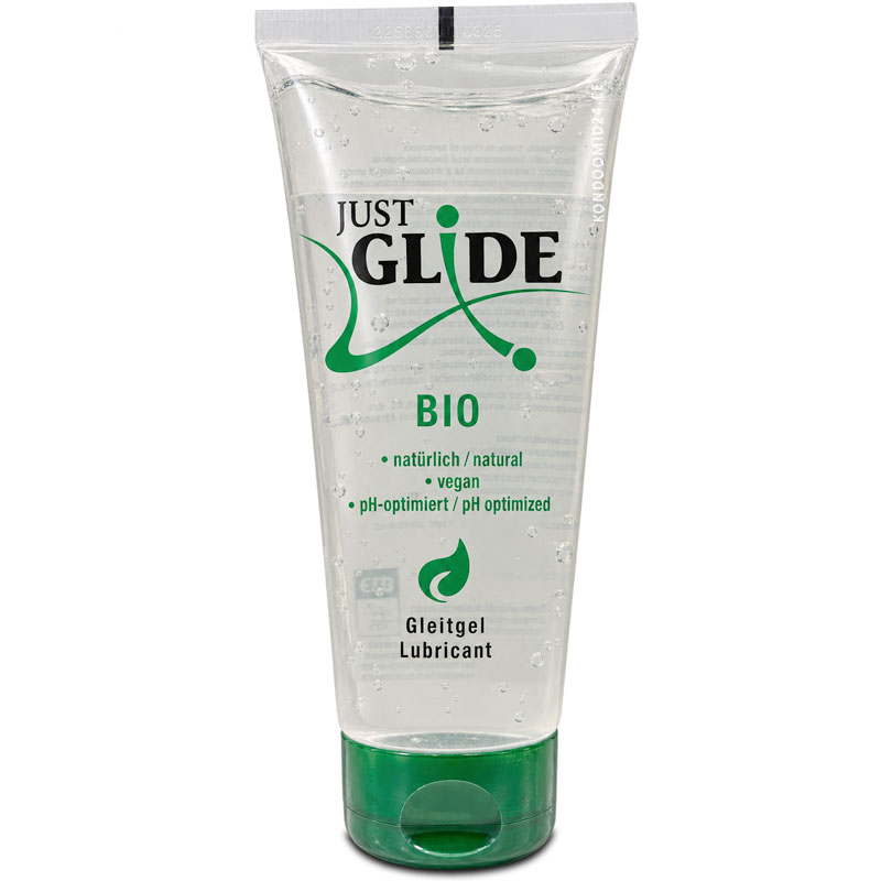 JUST GLIDE Bio Natural Organic Water-Based Lubricant 200&nbsp;ml
