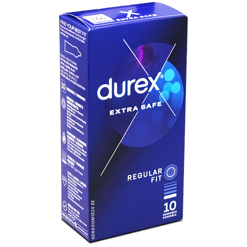 DUREX Extra Safe extra strong condoms 10&nbsp;pcs