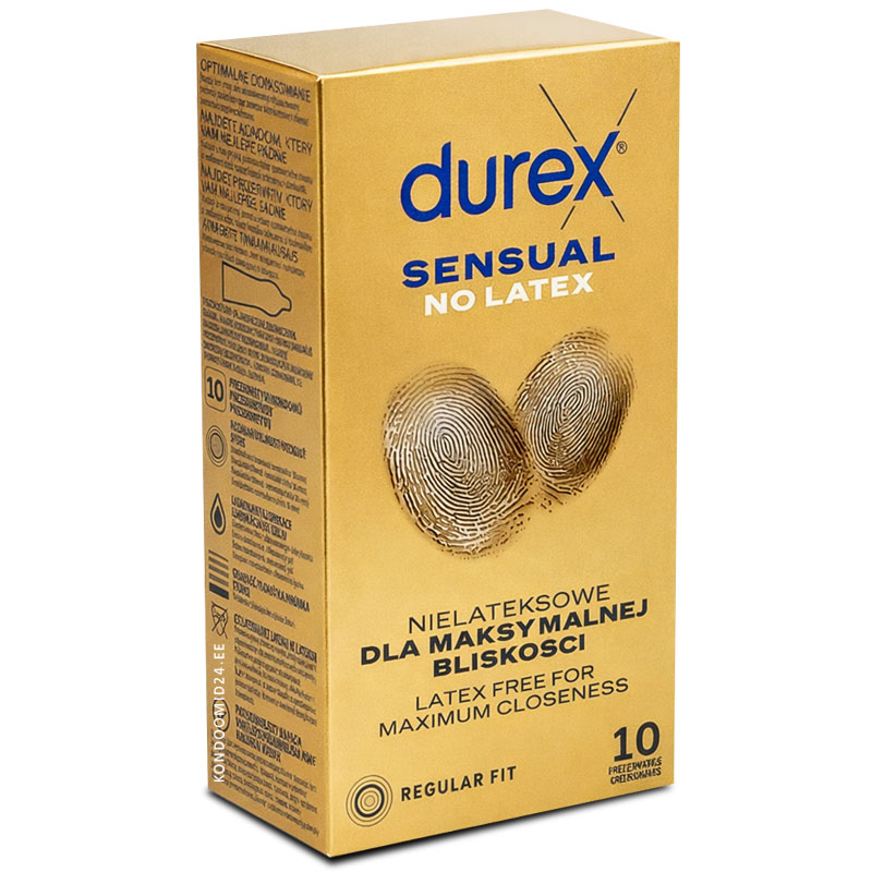DUREX Sensual NO LATEX 10