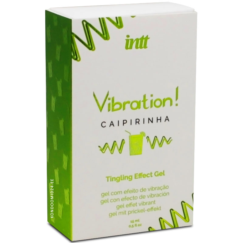 INTT Vibration Caipirinha flavoured liquid vibrator 15&nbsp;ml