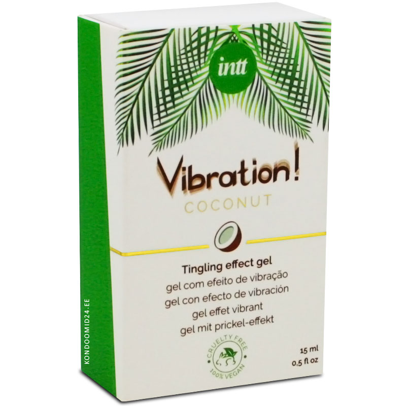 INTT Vibration Coconut flavoured liquid vibrator 15&nbsp;ml