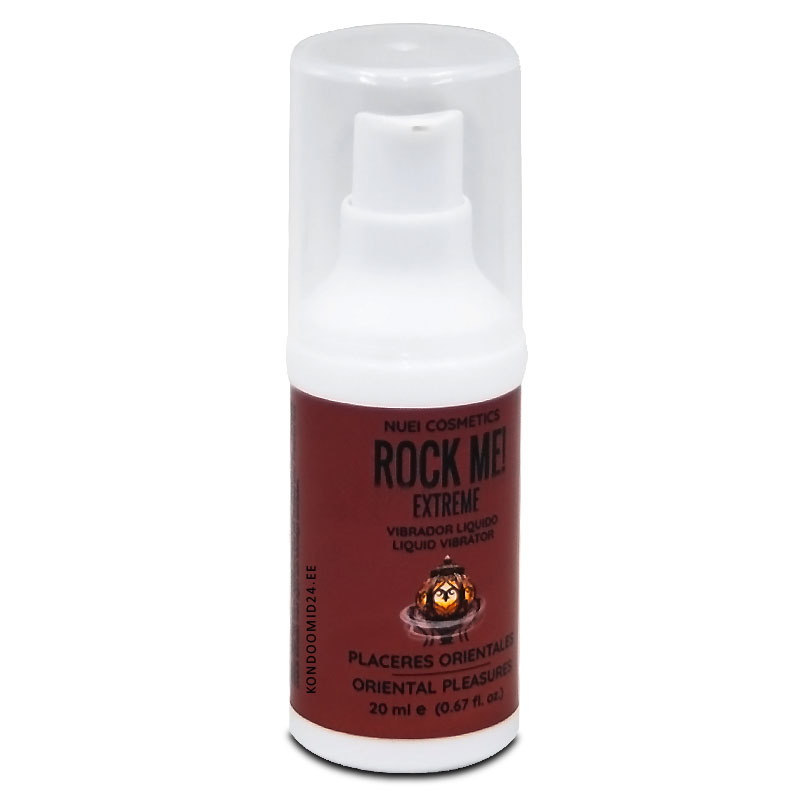 NUEI Rock Me! Oriental Pleasures Liquid Vibrator with an Exotic Oriental Aroma 20 ml