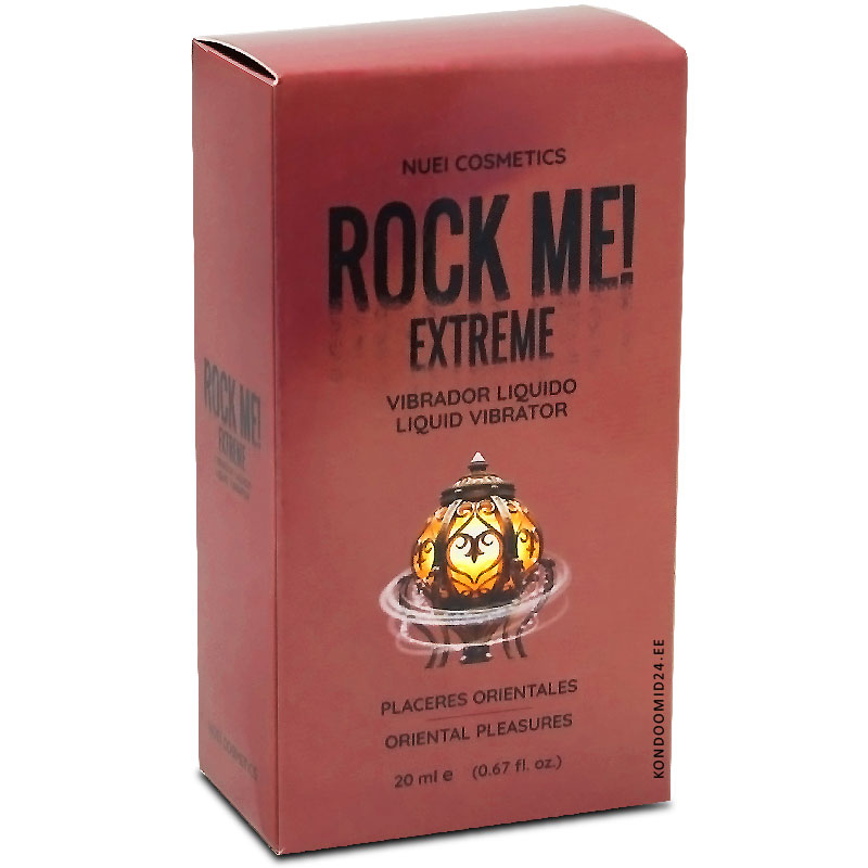NUEI Rock Me! Oriental Pleasures Liquid Vibrator with an Exotic Oriental Aroma 20&nbsp;ml