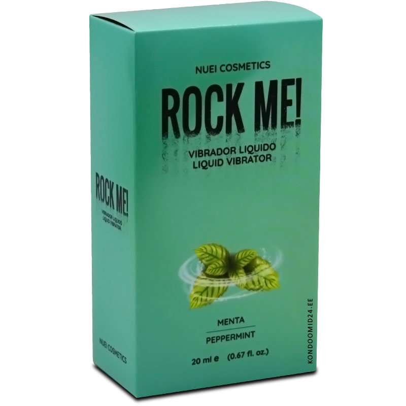 NUEI Rock Me! Peppermint flavoured liquid vibrator 20&nbsp;ml