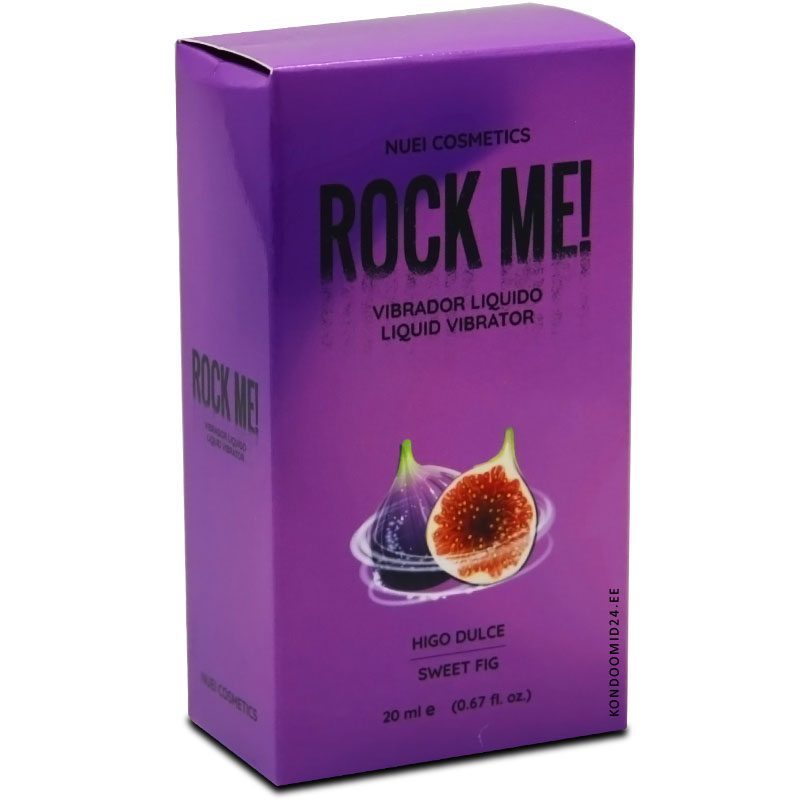 NUEI Rock Me! Sweet Fig flavoured liquid vibrator 20&nbsp;ml