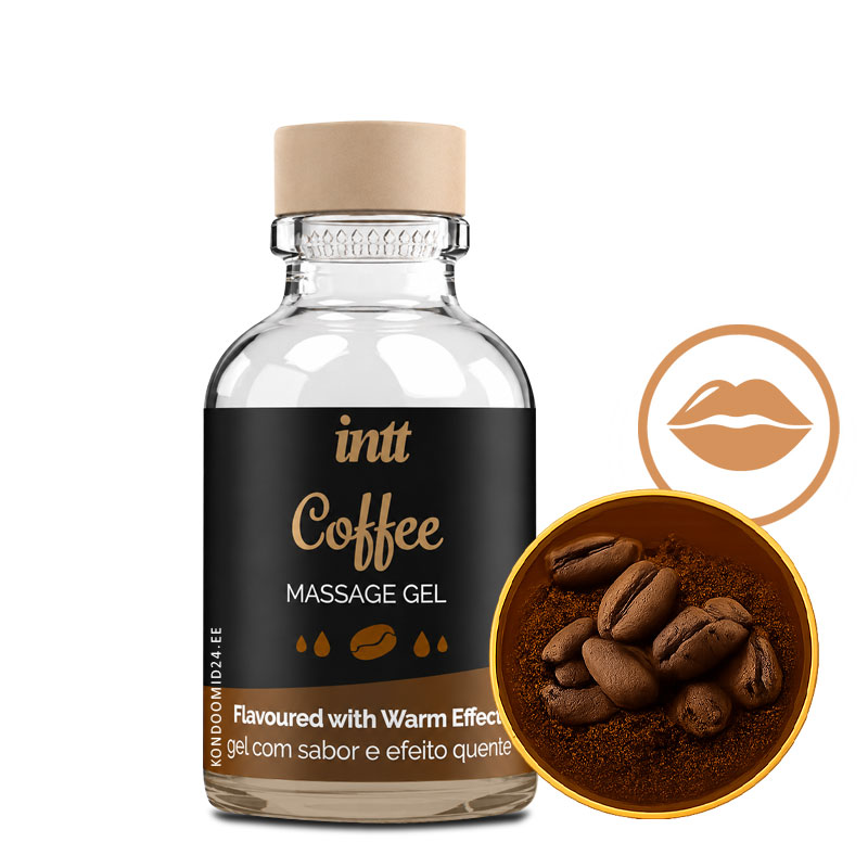 INTT Coffee Massage Gel warming massage gel with coffee aroma 30&nbsp;ml