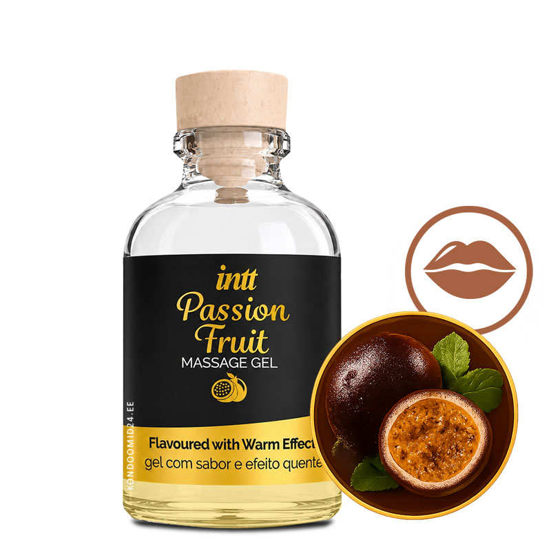 INTT Passion Fruit Massage Gel warming massage gel with passion fruit aroma 30&nbsp;ml