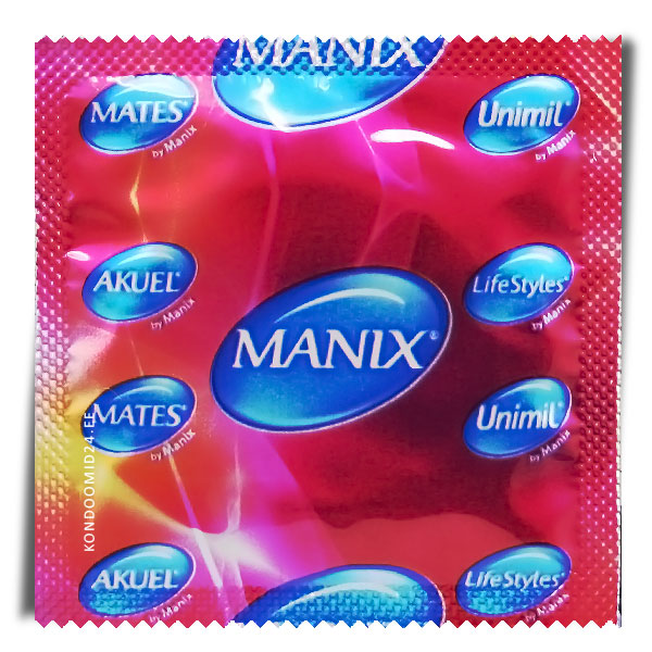 Mates by Manix Natural classic anatomically shaped condom 1 pc