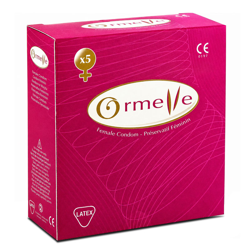 ORMELLE Female Latex Condoms 5&nbsp;pcs